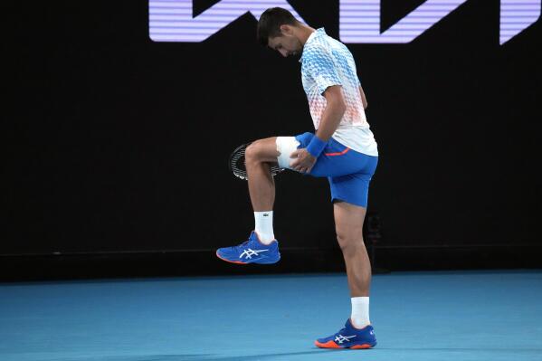 Djokovic worried about leg bothered by heckler in Australia AP News